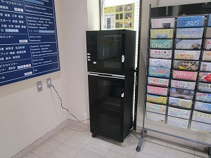 図書消毒機の写真