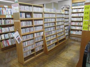 視聴覚コーナーの写真