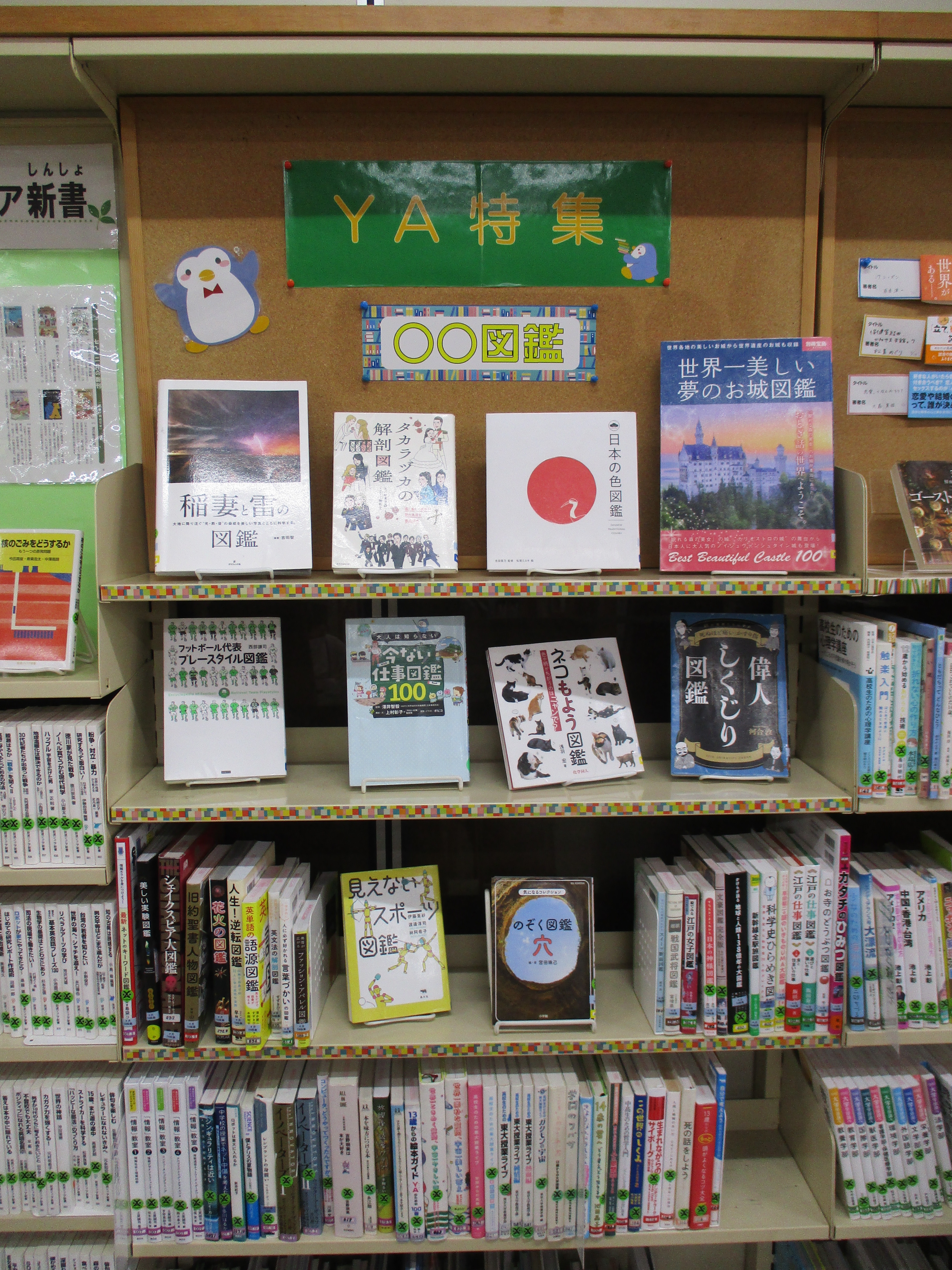 本駒込図書館のYAコーナーの画像1