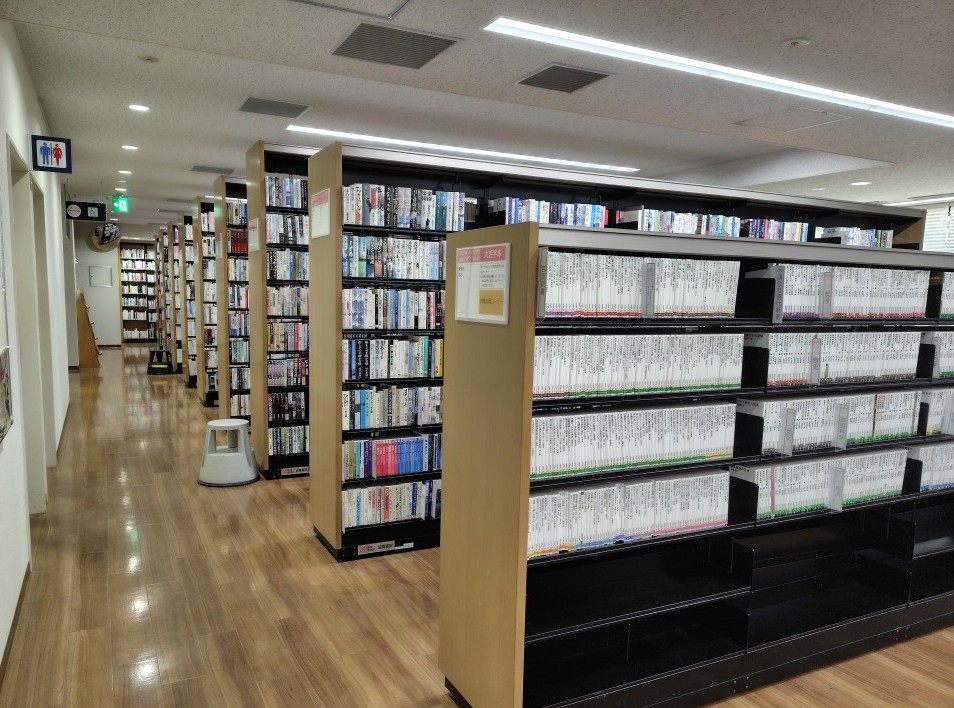 2階一般書フロア書架 2階一般書フロア書架