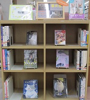 猫の日の特集棚の写真