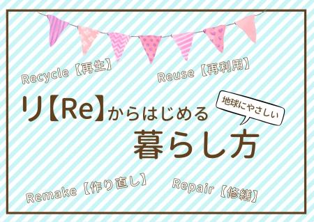 リからはじめる暮らし方のポスター